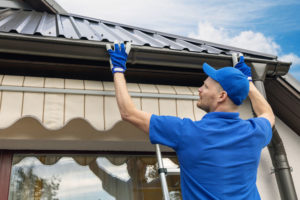 Danville roofing pros repair gutters 